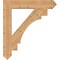 Ekena Millwork Merced Arts & Crafts Smooth Bracket, Western Red Cedar, 5 1/2"W x 36"D x 40"H BKT06X36X40MRC03SWR - alternate 3